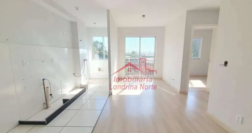 Apartamento com 2 dormitórios, 45 m² - venda por R$ 155.000,00 ou aluguel por R$ 1.370,00/mês - Heimtal - Londrina/PR