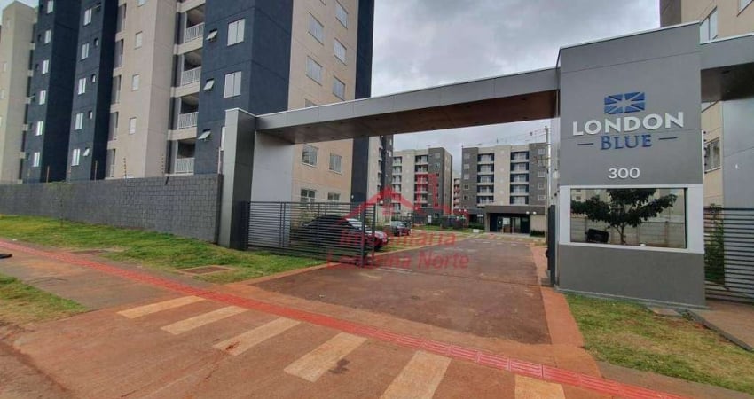 Apartamento com 2 dormitórios para alugar, 48 m² por R$ 1.200,00/mês - Perobinha - Londrina/PR