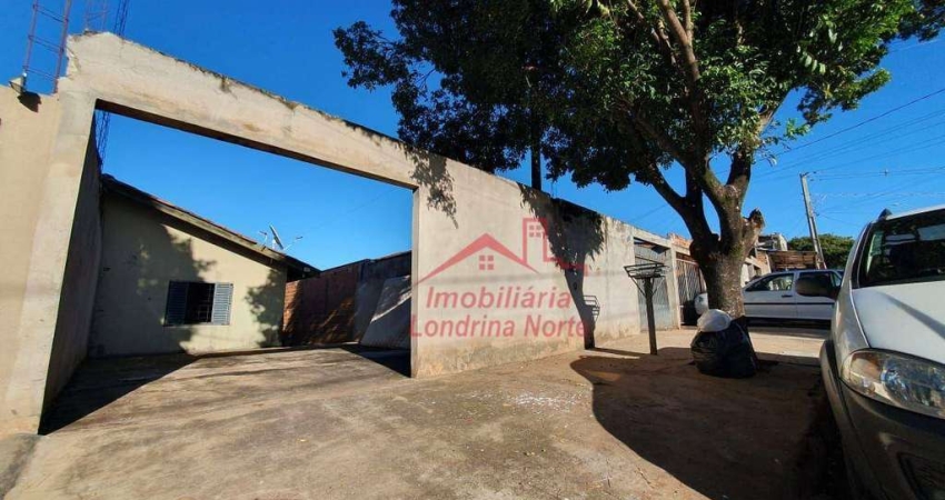 Casa com 2 dormitórios, 50 m² - venda por R$ 100.000 ou aluguel por R$ 800/mês - Perobinha - Londrina/PR