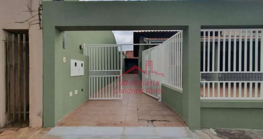 Casa com 2 dormitórios para alugar, 70 m² por R$ 1.100,00/mês - Residencial Vila Romana - Londrina/PR