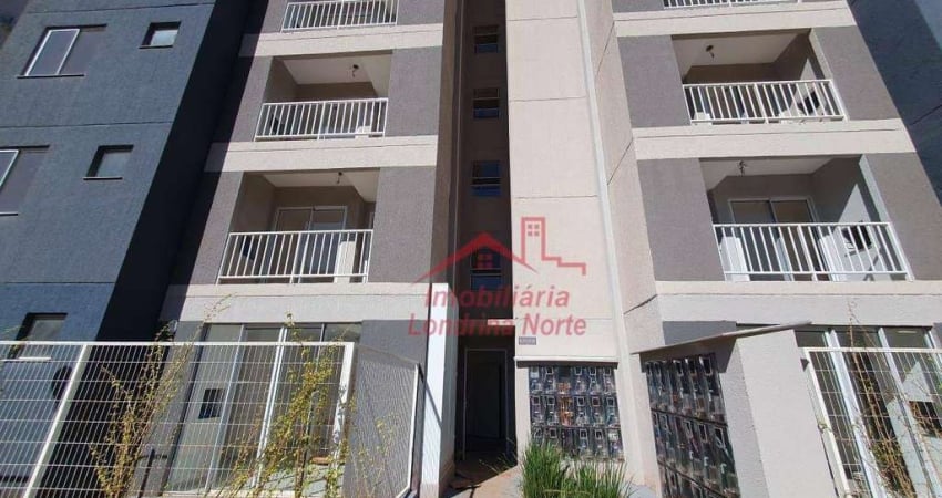 Apartamento com 2 dormitórios para alugar, 48 m² por R$ 1.390,00/mês - Perobinha - Londrina/PR