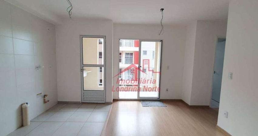 Apartamento com 2 dormitórios para alugar, 45 m² por R$ 1.385/mês - Jardim Maria Celina - Londrina/PR