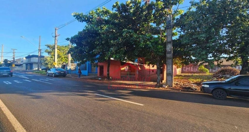 Casa com 1 dormitório para alugar, 60 m² por R$ 650/mês - Jardim das Palmeiras - Londrina/PR