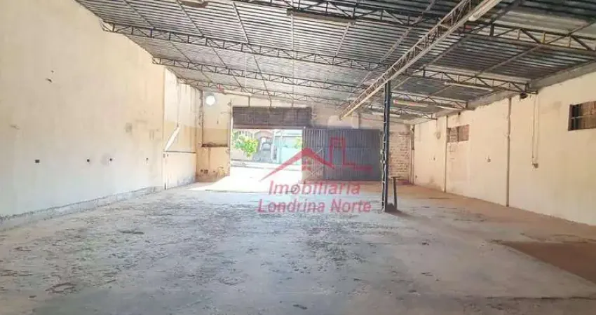 Barracão, 300 m² - venda por r$ 460.000,00 ou aluguel por r$ 3.000,00/mês - aquilles sthengel - londrina/pr