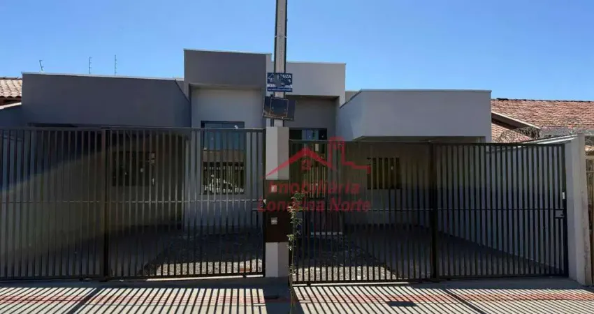 Casa nova com 2 dormitórios à venda, 70 m² por r$ 340.000 - jd são paulo ii - londrina/pr