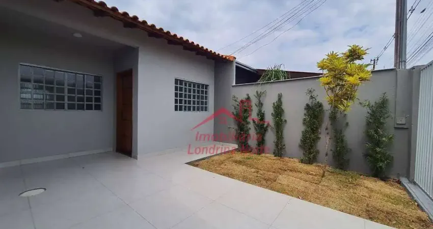 Casa com 3 dormitórios à venda, 65 m² por r$ 266.500,00 - jardim planalto - londrina/pr