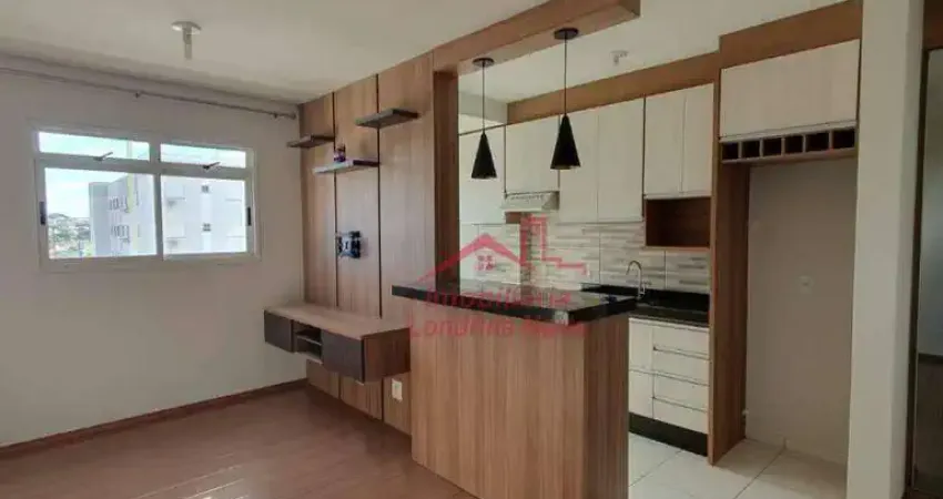Apartamento com 2 dormitórios para alugar, 50 m² por r$ 1.550/mês - jardim são paulo ii - londrina/pr