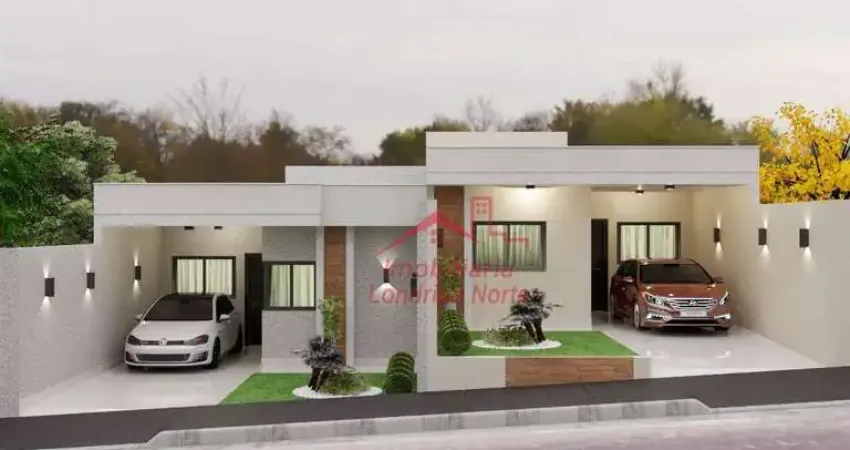 Casa com 2 dormitórios à venda, 64 m² por r$ 280.000,00 - jardim parana - cambé/pr