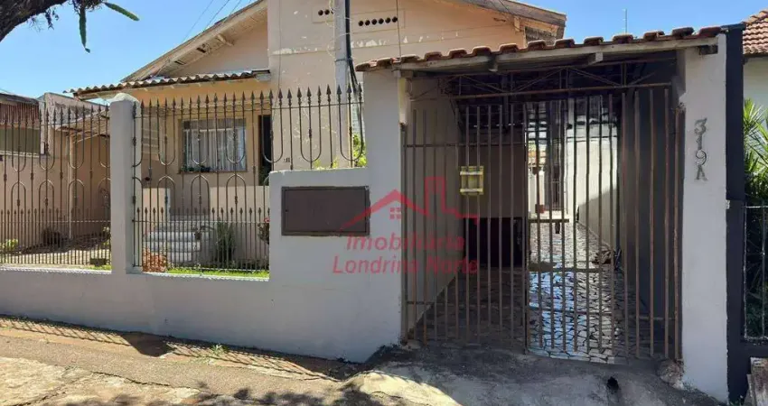 Casa com 2 dormitórios para alugar, 50 m² por r$ 1.200,00/mês - bancários - londrina/pr