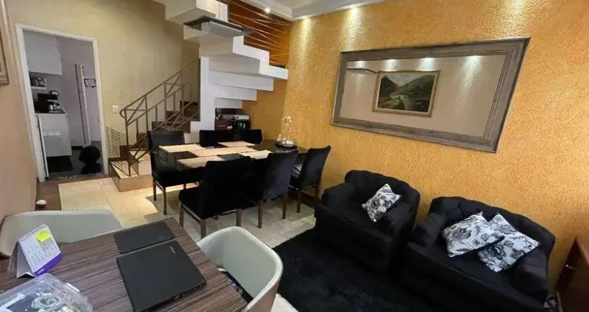 Casa de condomínio sobrado para venda possui 150 metros quadrados com 3 quartos