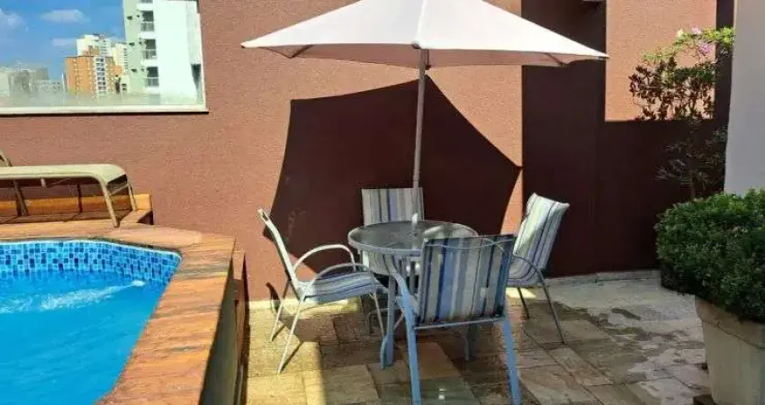 Linda cobertura com piscina no centro de são bernardo do campo sp