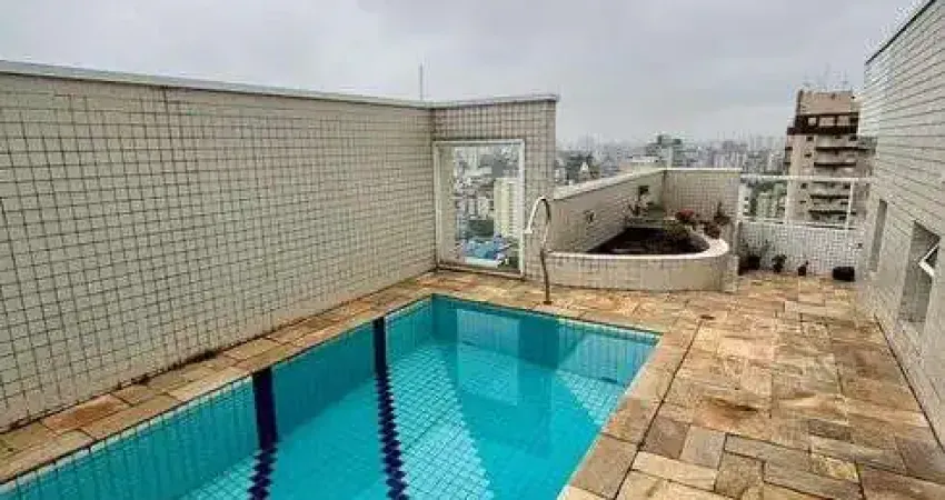 Cobertura a venda 260 metros 4 suítes 3 vagas com piscina centro - são bernardo do campo - sp