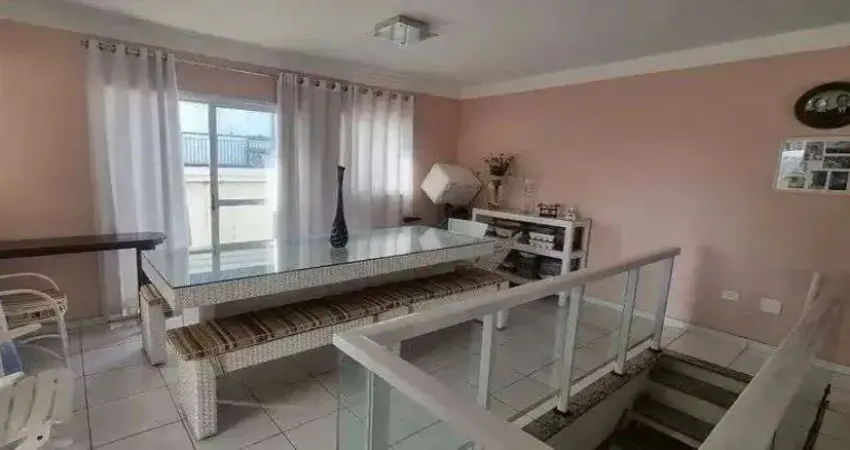 Cobertura para venda 273 metros 3 quartos 1 suíte 3 vagas vila caminho do mar são bernardo do campo