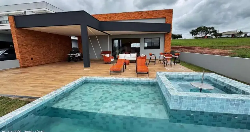 Casa em condomínio para venda em itaí, riviera de santa cristina ii, 3 dormitórios, 3 suítes, 5 banheiros, 2 vagas