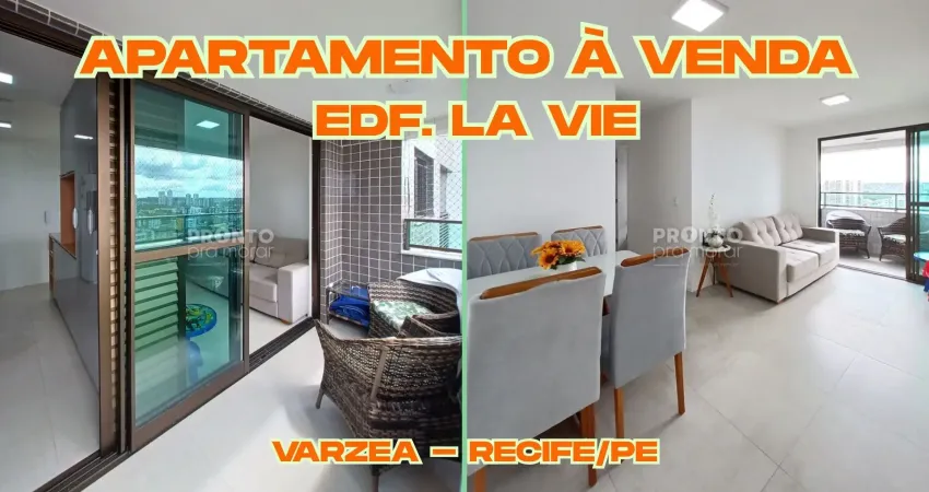 Apartamento à venda no la vie na várzea-recife/pe | 2 quartos | 1 suite | 1 wc | 1 vaga | 55m²