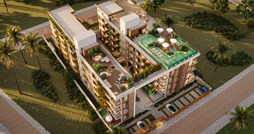 Tours du tamandaré - unidade moderno com vista para o mar  e um rooftop incrível