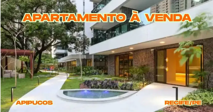 Apartamento à venda no terrazza apipucos-recife/pe | 3 quartos | 1 suite | 1 wc | 1 vaga | 139m²