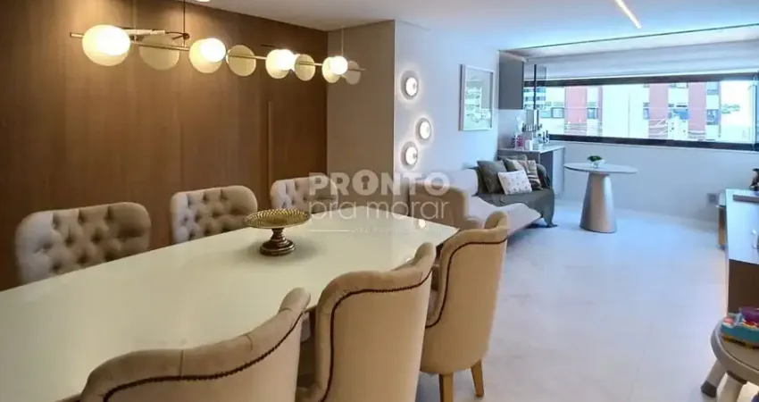 Apartamento porteira fechada à venda em boa viagem | 88,43m² | 3 quartos (1 suíte com closet) | 2 vagas | completamente mobiliado