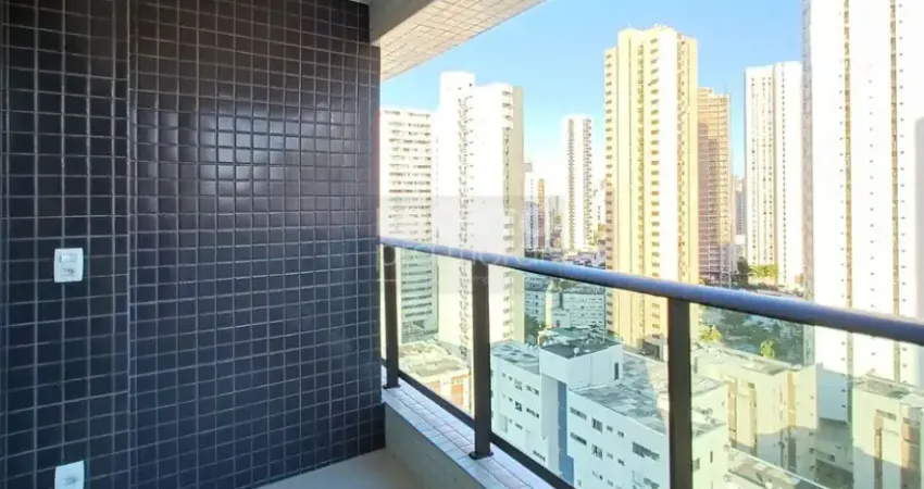 Apartamento em andar alto à venda em boa viagem | 91,34m² | 3 quartos (1 suíte) | varanda gourmet | 2 vagas | água e gás individual
