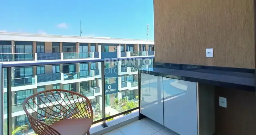 Flat frente piscina em muro alto | mobiliado e pronto para curtir o paraíso!