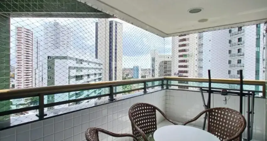Apartamento andar alto em casa amarela | 123,04m² | 3 quartos (2 suítes) | 3 vagas cobertas!