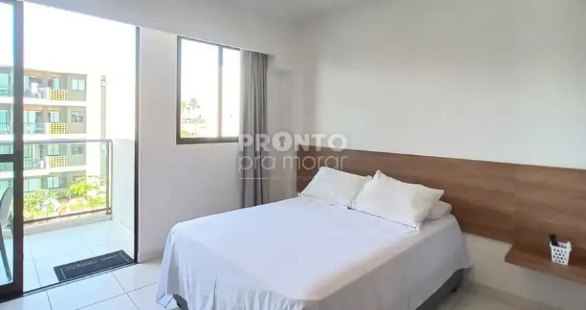 Flat mobiliado em muro alto | porteira fechada | água e gás inclusos