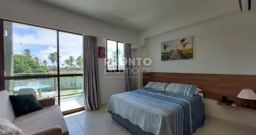 Flat mobiliado em muro alto | porteira fechada | 1 quarto | condomínio completo | aceita pet