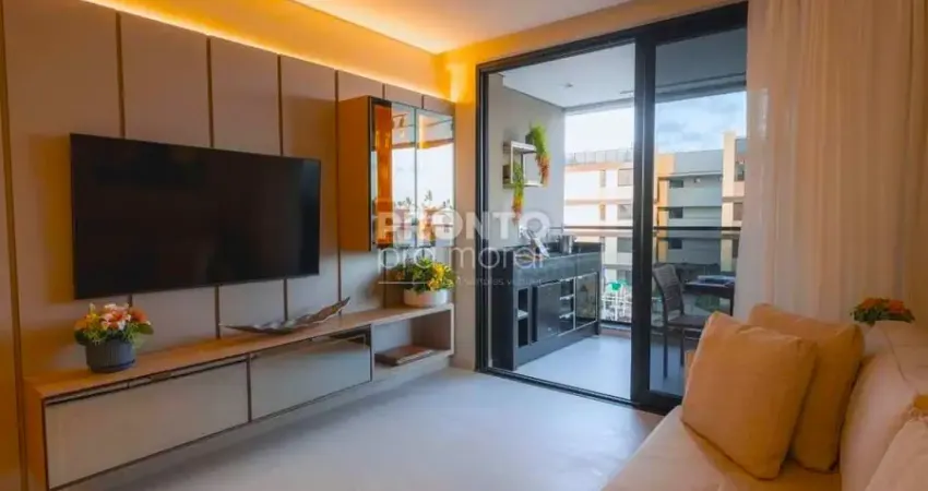 Apartamento mobiliado – cais eco residence – 2 quartos – muro alto