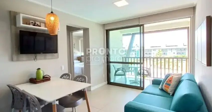 Apartamento mobiliado em muro alto | conforto, lazer e localização privilegiada!
