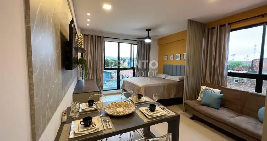 Flat mobiliado em porto de galinhas | conforto, praticidade e localização privilegiada!