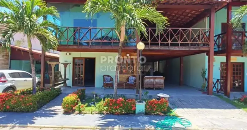 Casa duplex porteira fechada na praia dos carneiros | alto padrão, conforto e exclusividade!
