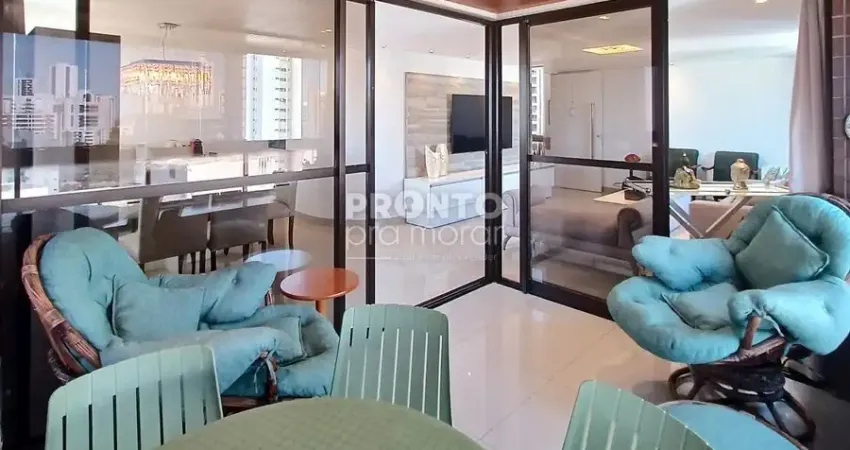 Apartamento à venda nas graças | andar alto | 167,87m² | 4 quartos (2 suítes) | 2 vagas | localização nobre!