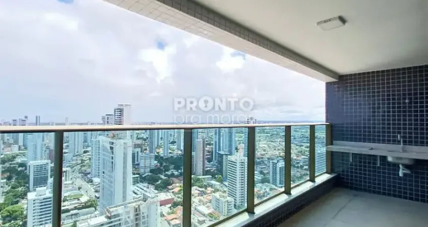 Apartamento em andar alto, 4 quartos | 2 suítes | varanda gourmet | alto padrão na torre | condomínio completo
