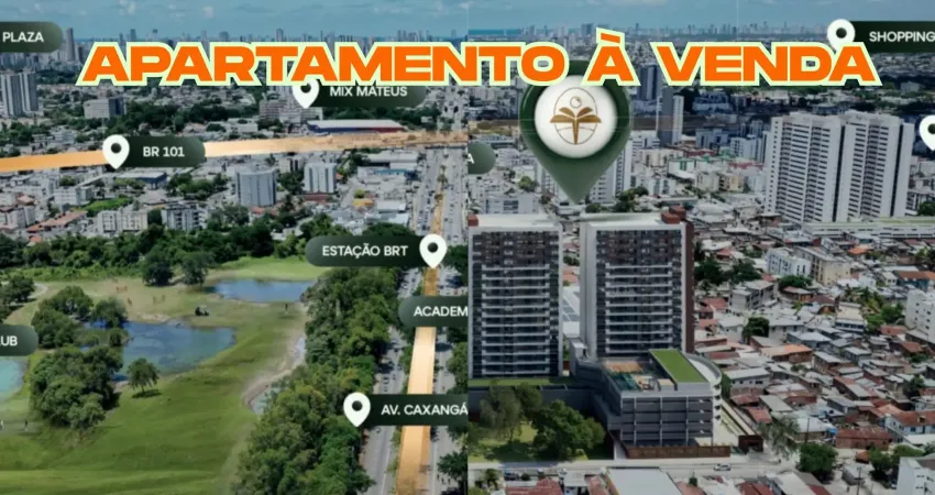 Apartamento à venda em frente ao golf club da caxanga-recife/pe| 2 quartos sendo 1 suite| 1 wc| 1 vaga| 47m²