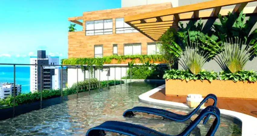 Apartamento com três quartos em boa viagem- próximo ao colégios e praia