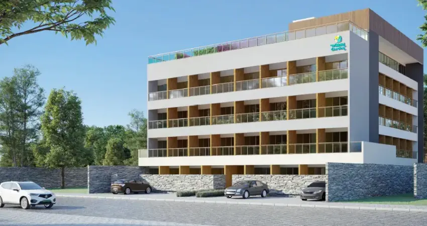 Waikiki garden | flat a 350m da praia em porto de galinhas | alto potencial de valorização