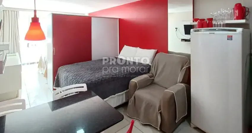 Apartamento flat 31,70m² com varanda | porteira fechada | lazer completo