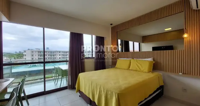 Apartamento mobiliado em muro alto | perto do mar | lazer completo