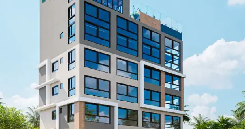 Rooftop serrambi | 1 e 2 quartos | 1 suíte | pé na areia | lazer no rooftop | oportunidade no litoral sul