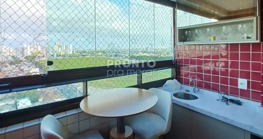 Jockey club no prado | apartamento reformado | 3 quartos | 1 suíte | varanda gourmet | vista privilegiada