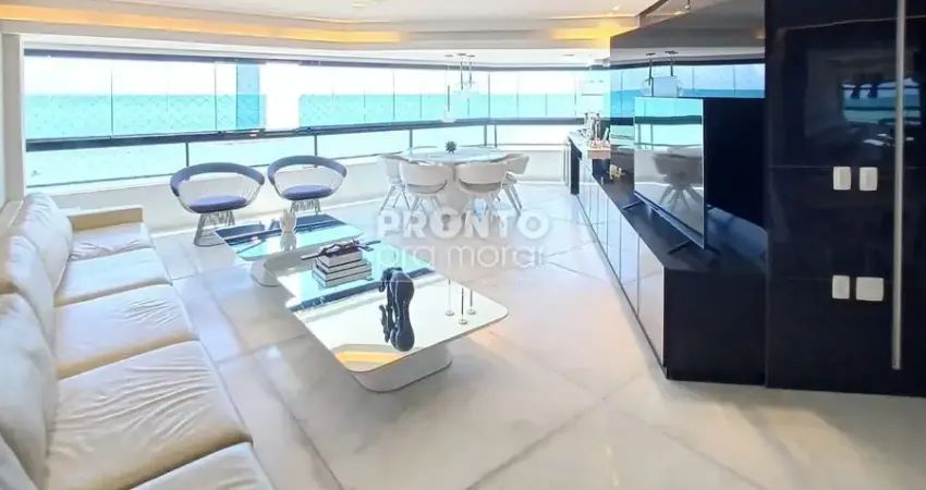 Apartamento porteira fechada em candeias | 204,71m² | 4 suítes | 3 vagas | alto padrão |