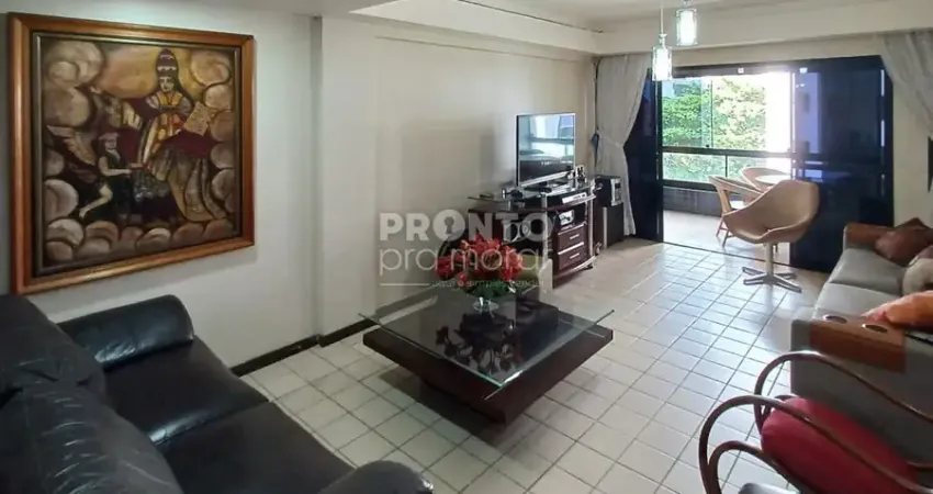 Apartamento com 2 suítes em boa viagem | 149m² | varanda | aceita pets