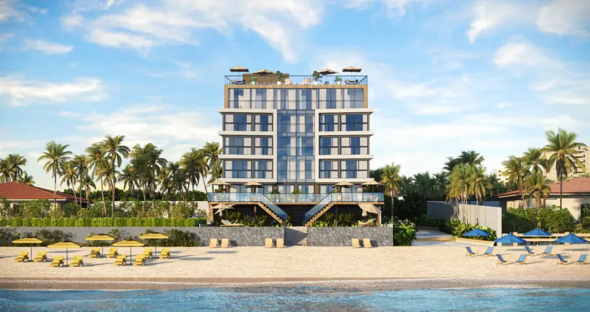 Studio térreo com varanda e vista mar em porto de galinhas - oportunidade