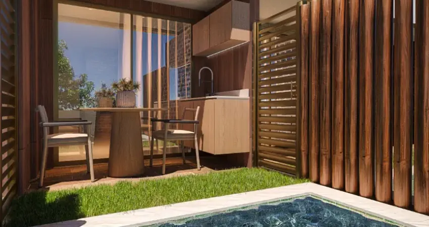 Tours du carneiros - praia dos carneiros - seu flat com varanda a poucos metros do mar