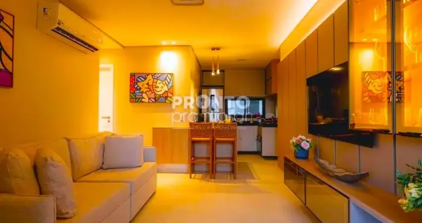 Apartamento mobiliado – cais eco residence – 2 quartos – muro alto -porto de galinhas