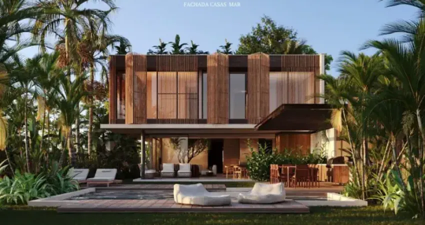 Casa em condominio - exclusividade e sofisticação à beira-mar em são miguel dos milagres!