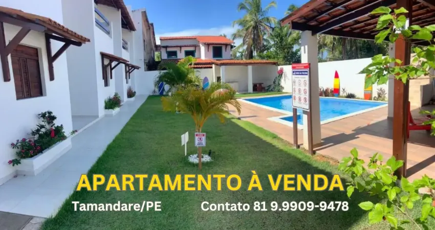 Apartamento à venda em tamandare/pe | 1 quarto | 1 wc | 1 vaga | 45m²