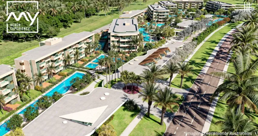 Apartamento flat a venda | my beach experience – o primeiro world resort de muro alto