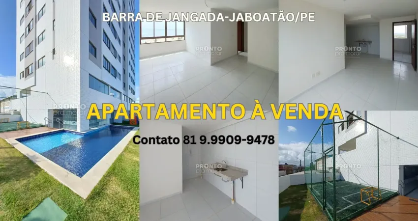 Apartamento à venda no edf clara nunes em barra de jangada-jaboatão/pe