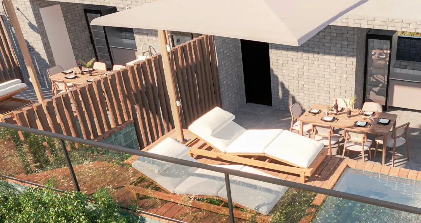 Porto riviera - apartamento com 02 quartos e piscina privativa em porto de galinhas